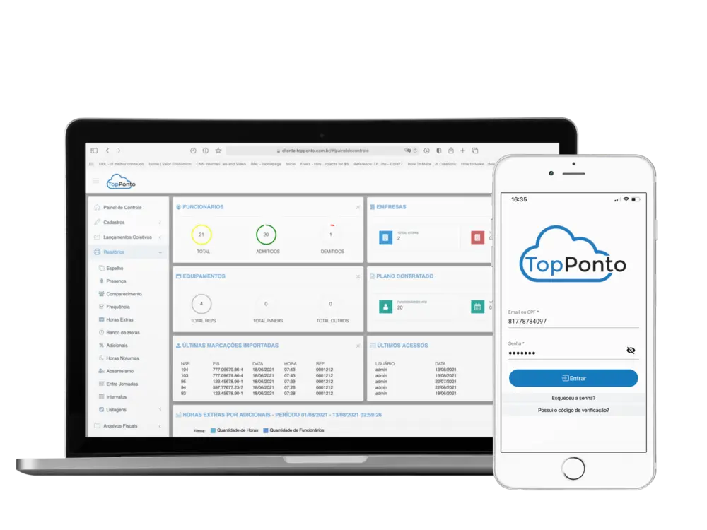 Software TopPonto Web