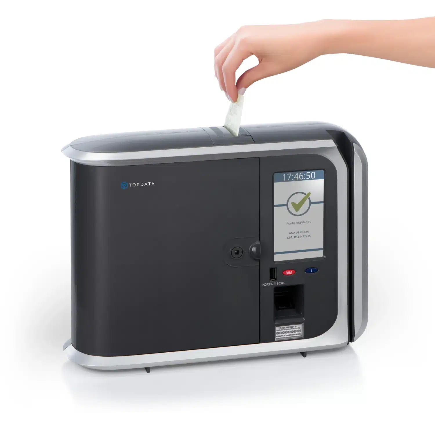 Relógio de ponto biométrico Inner REP Plus