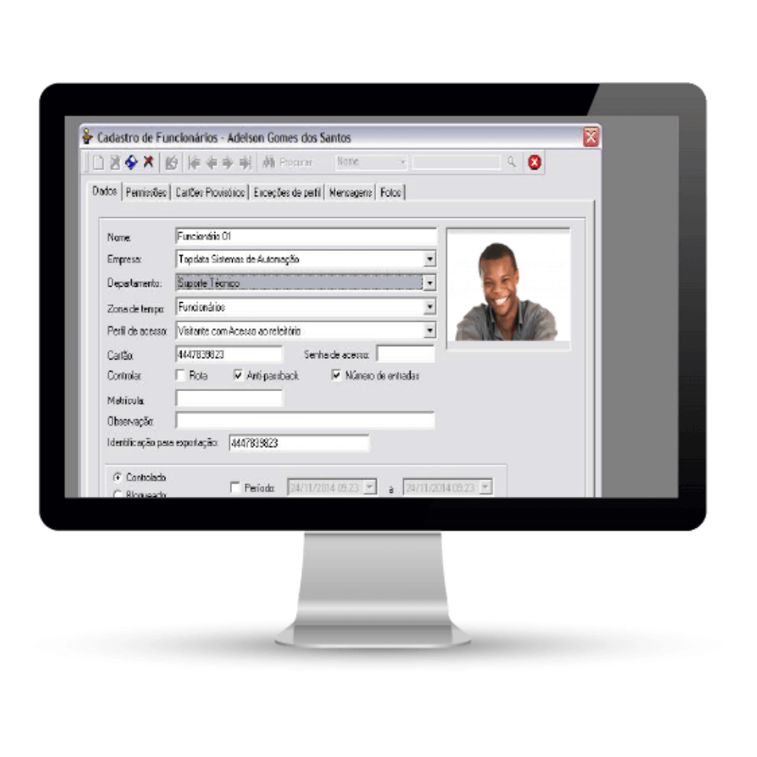 Software de controle de acesso TopAcesso