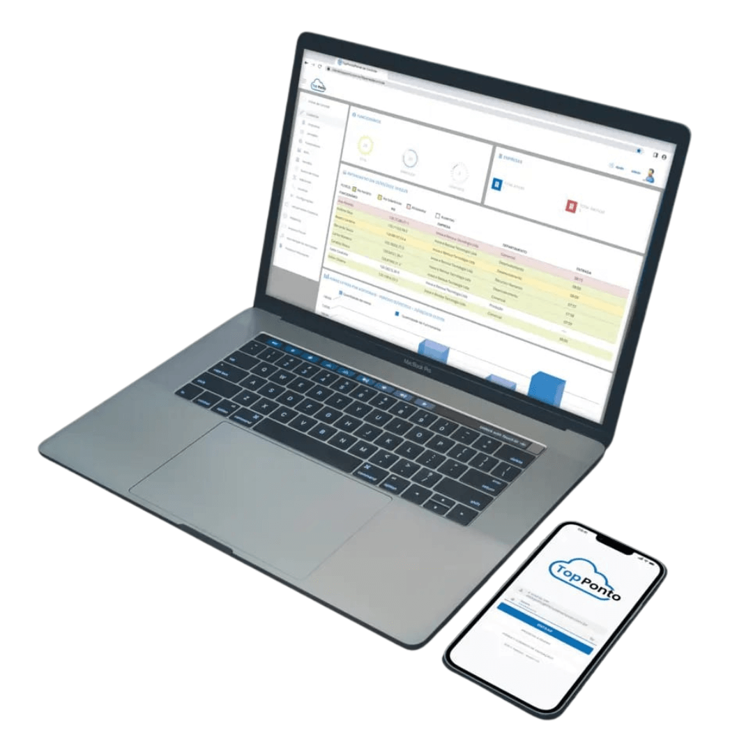 Software controle de ponto web TopPonto Web